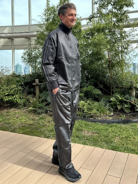「アイテム（シューズ）」を使った、LRさん（メンズ・193cm）の秋コーディネート