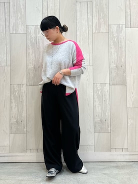 𝑨𝒀𝑨𝑵𝑬さん（レディース・154cm）の冬コーディネート