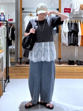 いつきさん(レディース・168cm)の夏コーディネート
