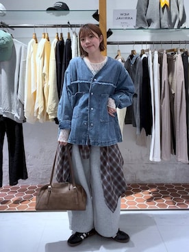 いつきさん（レディース・168cm）の冬コーディネート