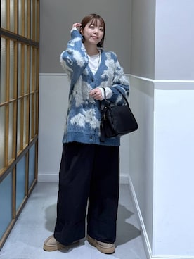 「アイテム（アクセサリー）」を使った、いつきさん（レディース・168cm・20代）の秋コーディネート