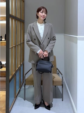 「アイテム（パンプス）」を使った、いつきさん（レディース・168cm・20代）の冬コーディネート