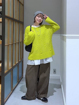 「LEPSIM」｜いつきさん（レディース・168cm）の冬コーディネート