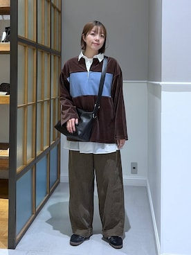 「LEPSIM」｜いつきさん（レディース・168cm）の冬コーディネート