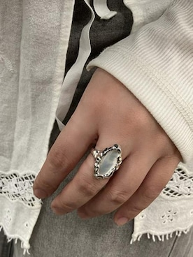 「リング」｜ageteさん（レディース・160cm）の冬コーディネート