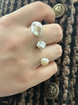 「リング」｜ageteさん（レディース・160cm）の冬コーディネート