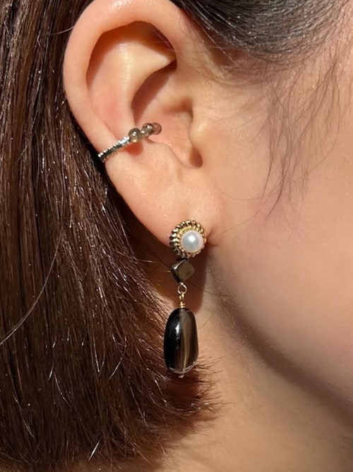 agete（アガット） ピアス ゴールドパールピアス レディース