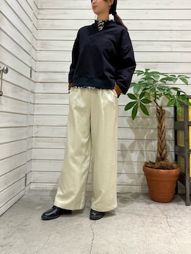 「FIL DE FER（フィルデフェール）のアイテム」を使った、uchiyama.さん（レディース・165cm）の冬コーディネート