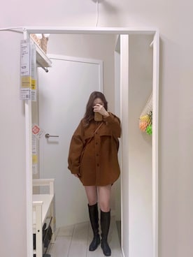 「saveもよろしくお願いします」｜sukileiさん（レディース・160cm）の冬コーディネート