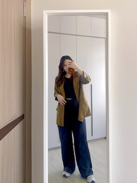 「saveもよろしくお願いします」｜sukileiさん（レディース・160cm）の秋コーディネート
