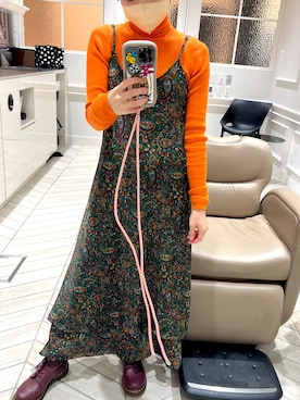 「Three Four Time（ｽﾘｰﾌｫｰﾀｲﾑ）のアイテム」を使った、yana.♡さん（レディース・156cm）の冬コーディネート