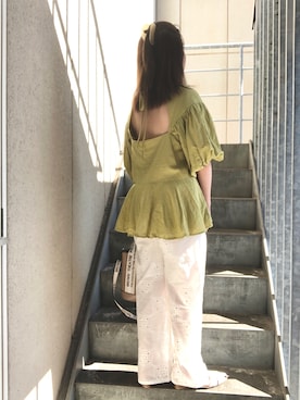 「loni（ロニ）のアイテム」を使った、donさん（レディース・151cm）の夏コーディネート