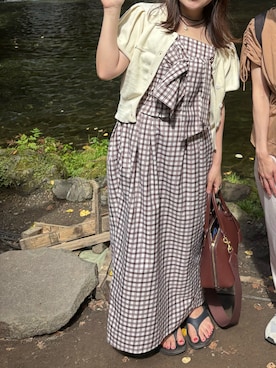 「PAS TIERRA（パティエラ）のアイテム」を使った、donさん（レディース・151cm）の秋コーディネート