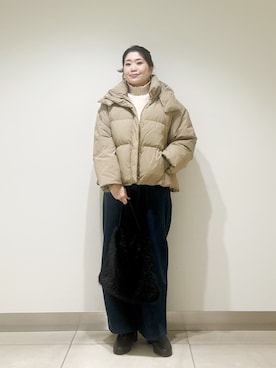 「doors」｜「アイテム（ジャケット/アウター）」を使った、オダカオリさん（レディース・153cm）の秋コーディネート