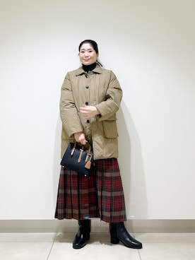 「doors」｜「アイテム（ジャケット/アウター）」を使った、オダカオリさん（レディース・153cm）の冬コーディネート