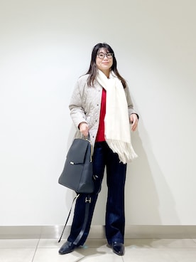 オダカオリさん（レディース・153cm）の冬コーディネート