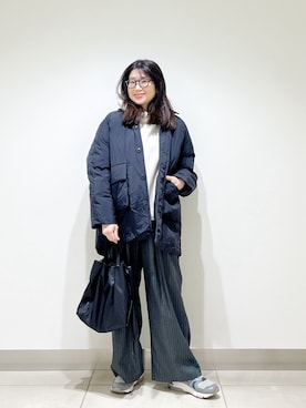 オダカオリさん（レディース・153cm）の冬コーディネート