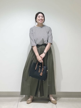 オダカオリさん（レディース・153cm）の夏コーディネート