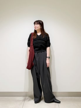 「LAATO（ラート）のアイテム」を使った、おださん（レディース・153cm）の夏コーディネート