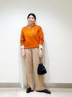 オダカオリさん（レディース・153cm）の秋コーディネート