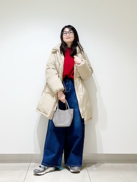 オダカオリさん(レディース・153cm)の冬コーディネート