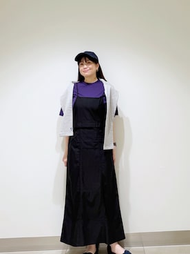 「URBAN RESEARCH DOORS（アーバンリサーチドアーズ）のアイテム（キャップ）」を使った、おださん（レディース・153cm）の春コーディネート