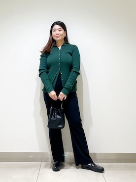 オダカオリさん（骨格ウェーブ・レディース・153cm）の秋コーディネート