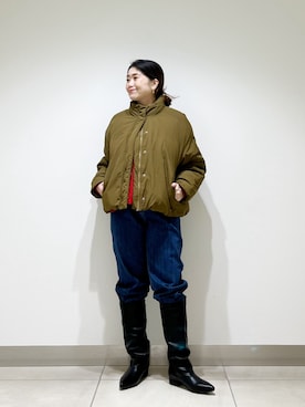 オダカオリさん(レディース・153cm)の冬コーディネート