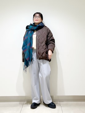 オダカオリさん（レディース・153cm）の冬コーディネート