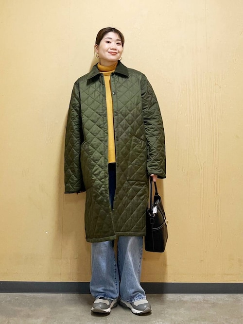 Barbour long quilted jacket（その他アウター）｜Barbour