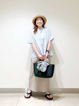 「newarrival」｜オダカオリさん（レディース・153cm）の夏コーディネート