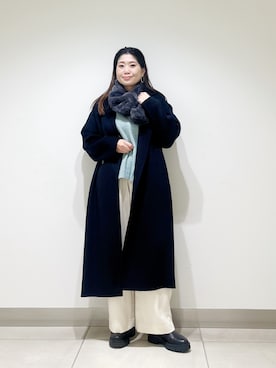 オダカオリさん（レディース・153cm）の冬コーディネート