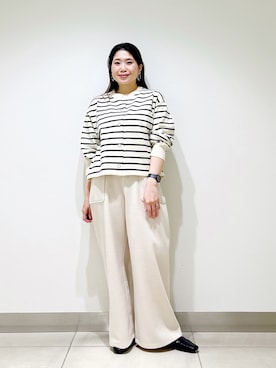 「doors」｜「アイテム（その他アウター）」を使った、オダカオリさん（レディース・153cm）の秋コーディネート