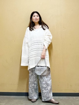 オダカオリさん（レディース・153cm）の夏コーディネート