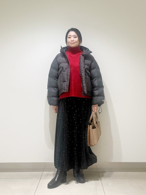 セール】GYMPHLEX DOWN HOODED SHORT JACKET（ダウンジャケット/コート