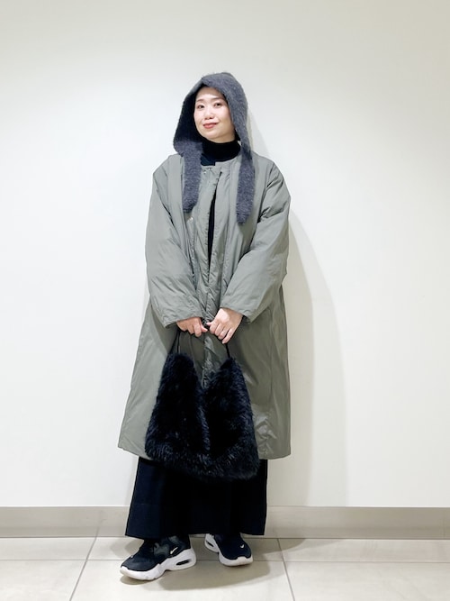 FORK&SPOON　SORONAノーカラーコート BLACK FORK&SPOON SORONAノーカラーコート｜アーバンリサーチの通販｜&mall