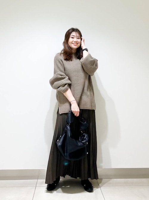 セール】片畔ボートネックプルオーバー（ニット/セーター）｜EKAL