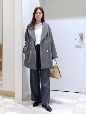 「アイテム（ジャケット/アウター）」を使った、きょんさん（レディース・155cm・30代）の秋コーディネート