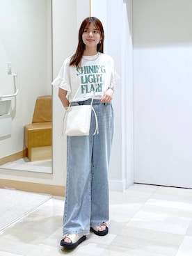 「アイテム（パンツ）」を使った、きょんさん（レディース・155cm・30代）の夏コーディネート