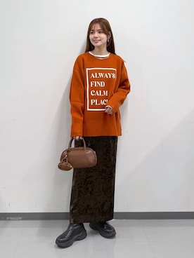 「アイテム（ハンドバッグ）」を使った、きょんさん（レディース・155cm・30代）の冬コーディネート