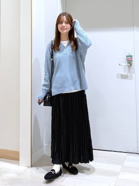 「アイテム（ソックス/靴下）」を使った、きょんさん（レディース・155cm・30代）の秋コーディネート