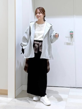 「アイテム（ネックレス）」を使った、きょんさん（レディース・155cm・30代）の秋コーディネート