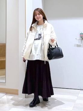 「アイテム（スウェット）」を使った、きょんさん（レディース・155cm・30代）の秋コーディネート