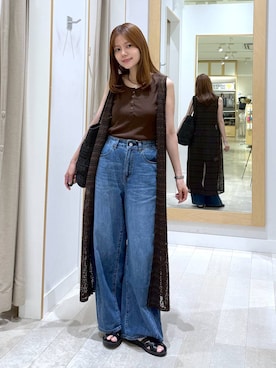 「アイテム（トートバッグ）」を使った、きょんさん（レディース・155cm・30代）の夏コーディネート