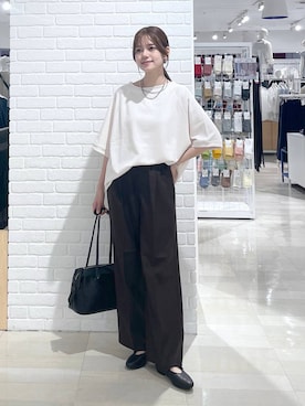 「アイテム（スウェット）」を使った、きょんさん（レディース・155cm・30代）の夏コーディネート