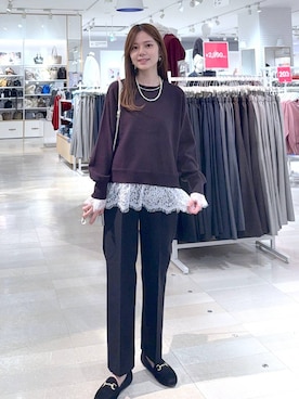 きょんさん（レディース・155cm）の秋コーディネート