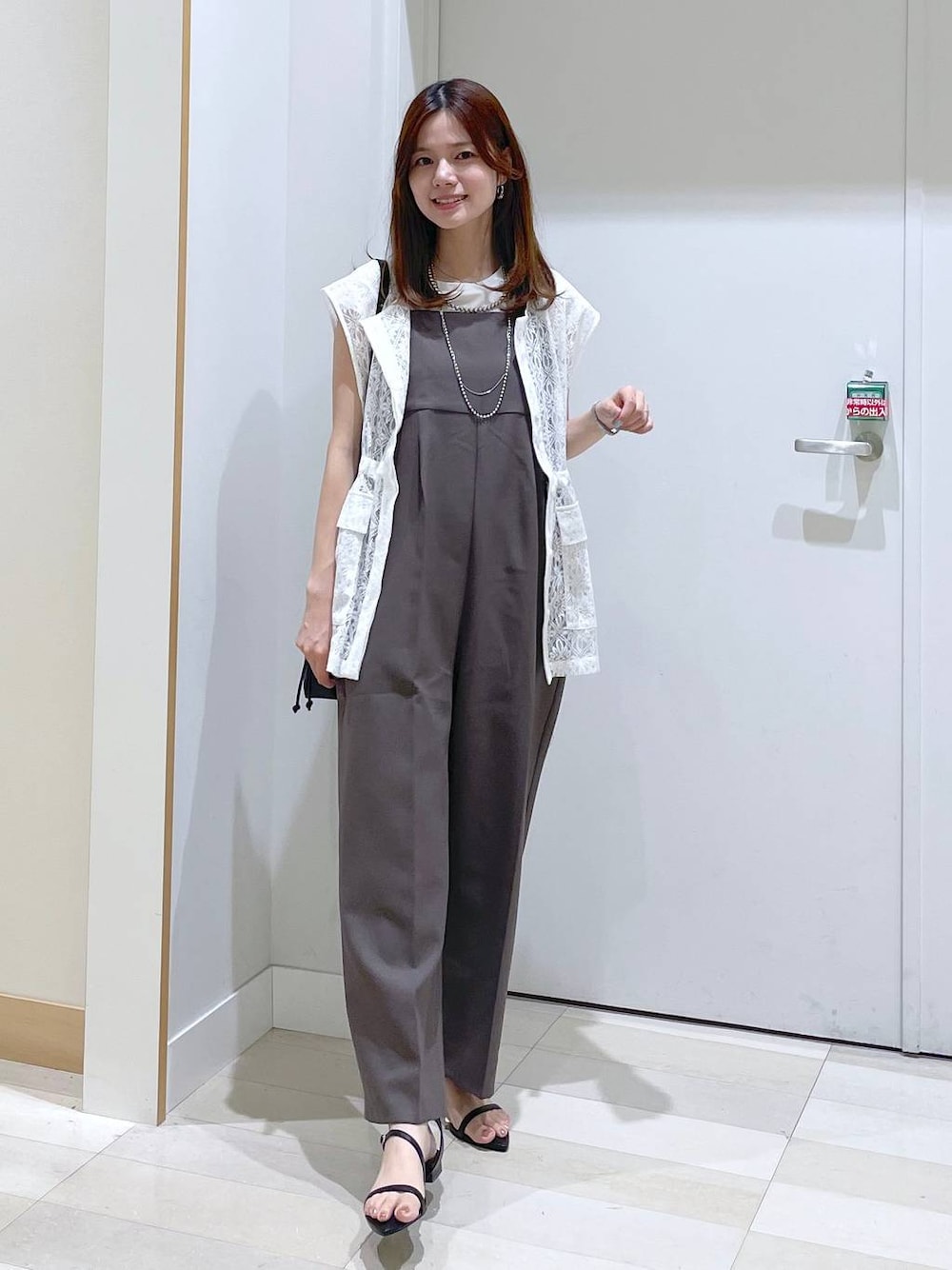 きょんさんの「スペ軽3ROOMショルダー/325957（GLOBAL WORK）」を使ったコーディネートの1枚目の写真