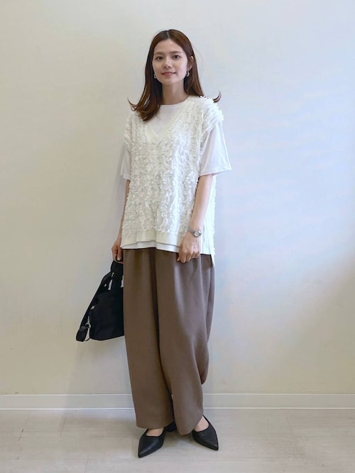 ワンティグリス最終値引きしました セール】MATINEE LINE/リネンライクバレルパンツ/327144（その他
