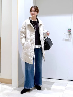 「アイテム（シュシュ）」を使った、きょんさん（レディース・155cm・30代）の秋コーディネート