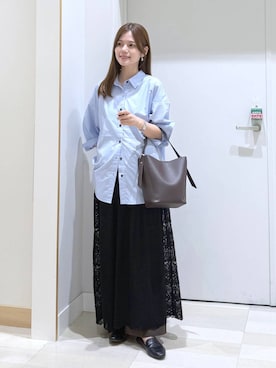 「アイテム（その他シューズ）」を使った、きょんさん（レディース・155cm）の秋コーディネート